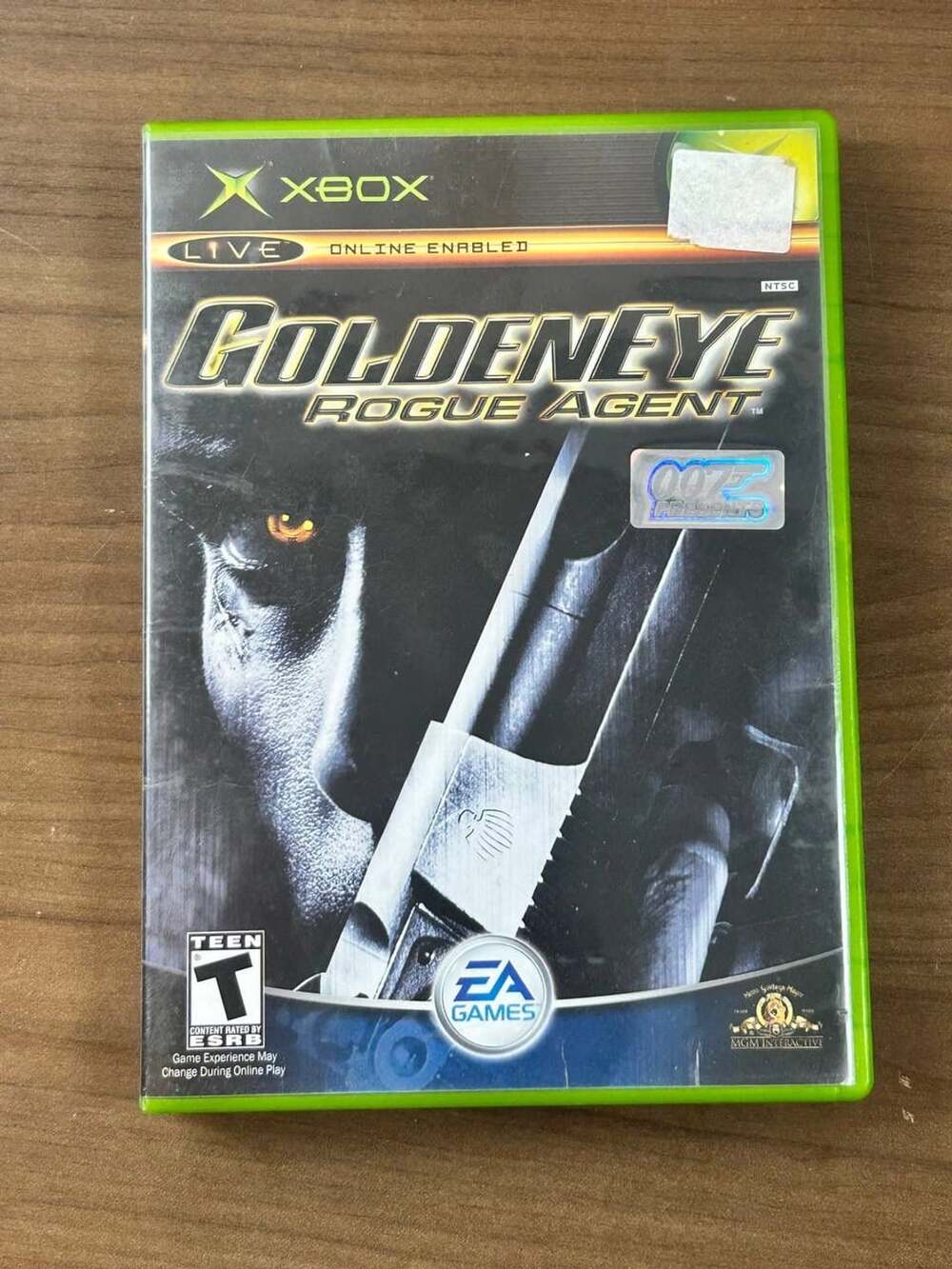 GoldenEye Rogue Agent Microsoft Xbox Original Game EA Games With Case & Manual